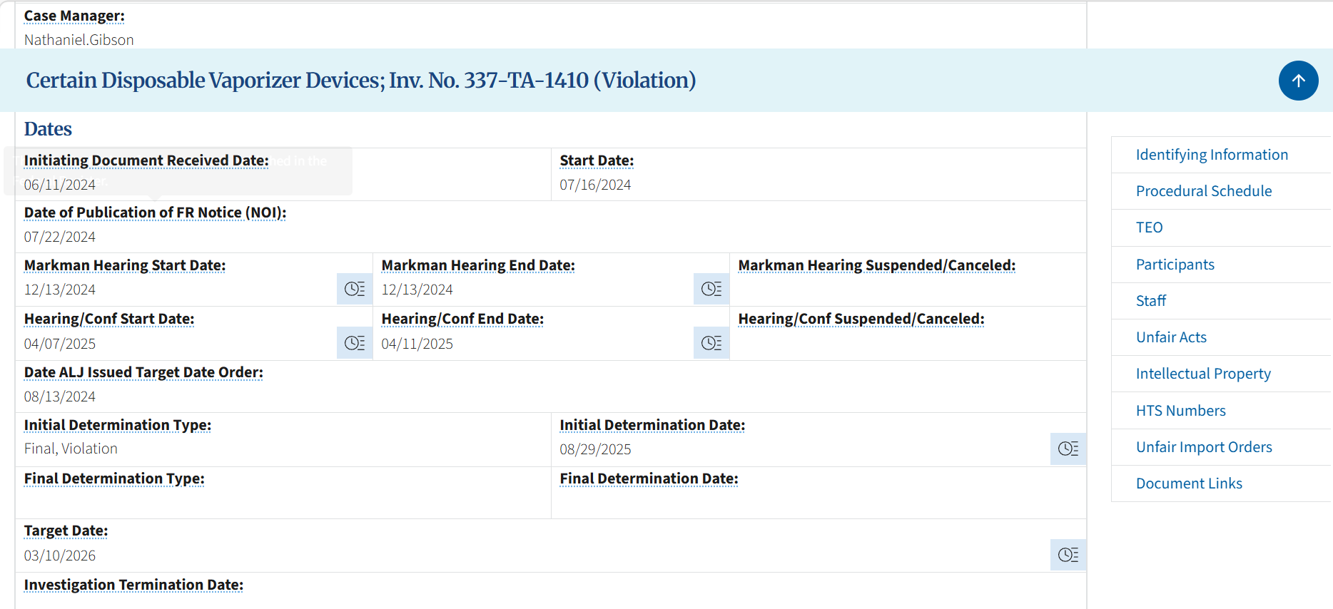 美国ITC就337-TA-1410调查案作出终裁：认定专利无效，不构成侵权